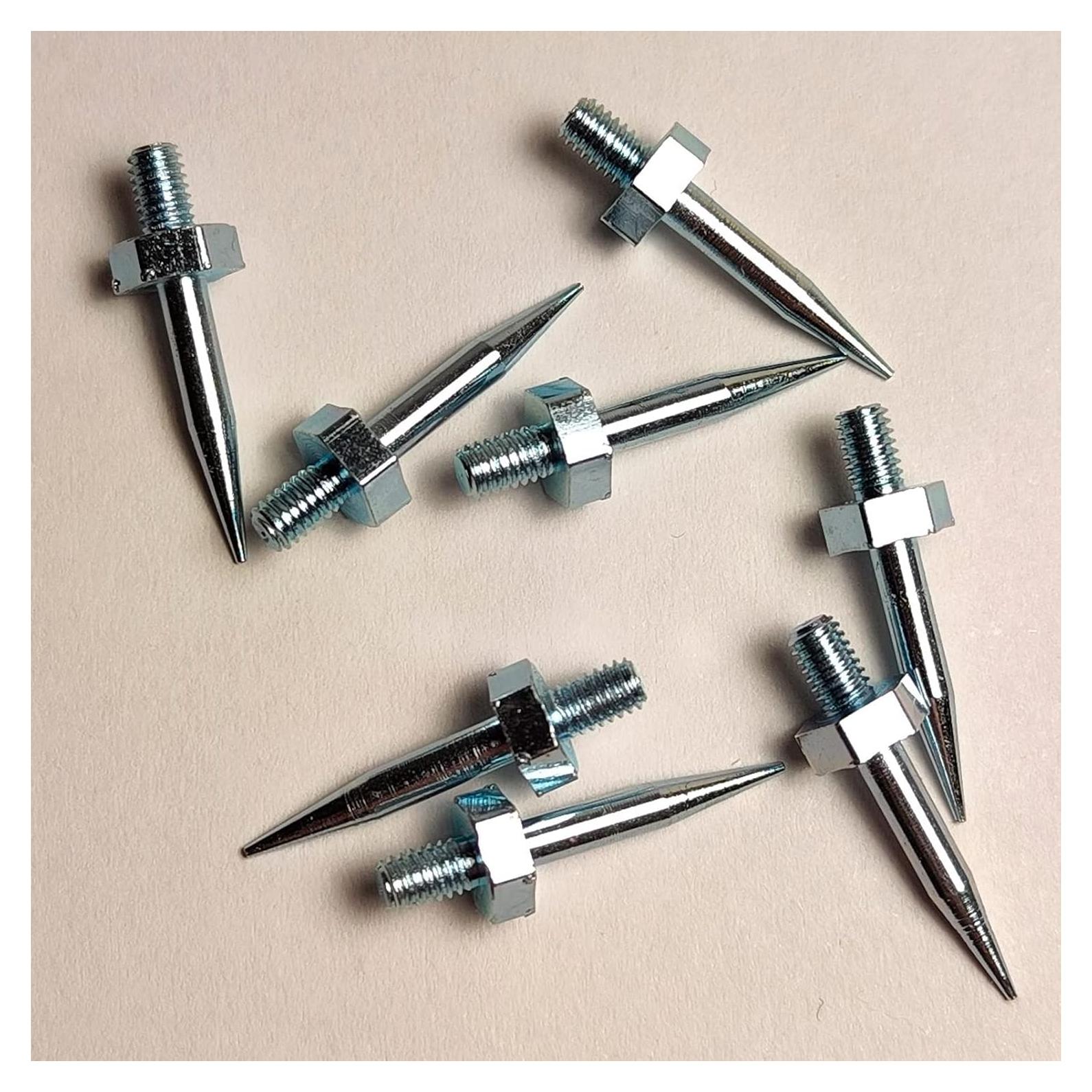 10 Pieces Replacement Pins for Moisture Meter M2.5-0.45 Pin Thread Moisture Meter Accesorries