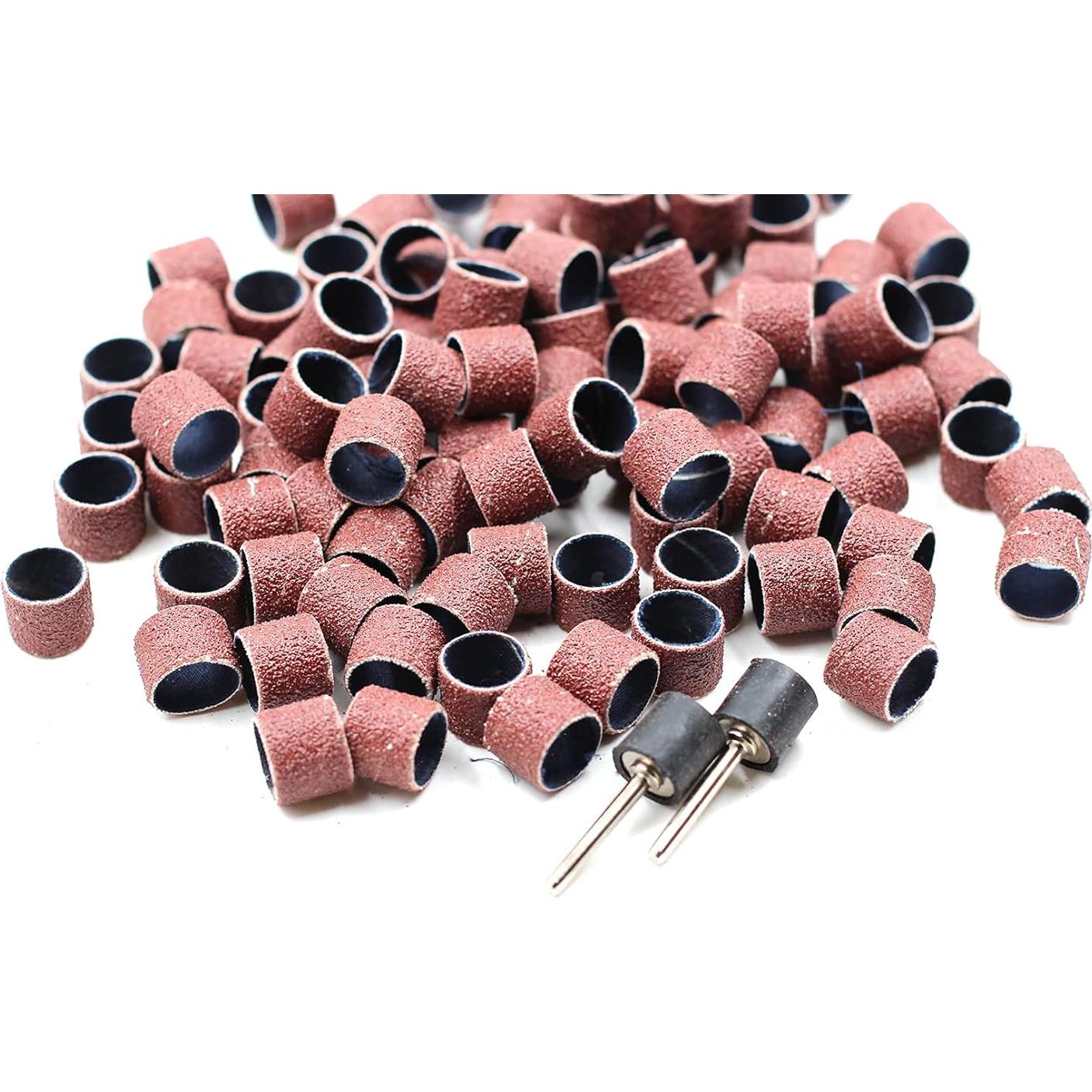 Juego de Mangas de Lijado Preamer 100 Piezas Grano 80