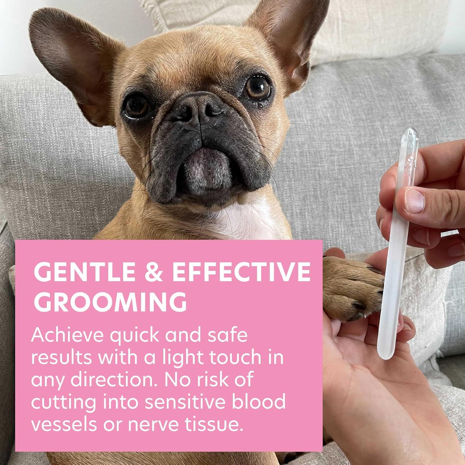 Lima de Uñas para Mascotas Bona Fide Beauty - Vidrio Checo 13cm