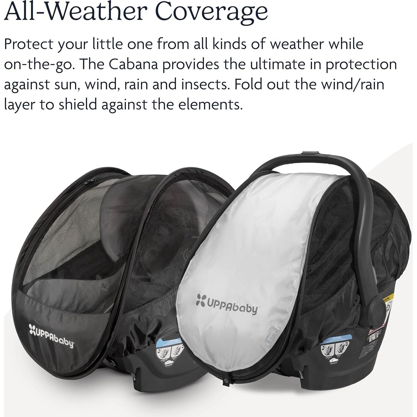 Cabana UPPAbaby para Asiento de Auto Universal - Protección Climas