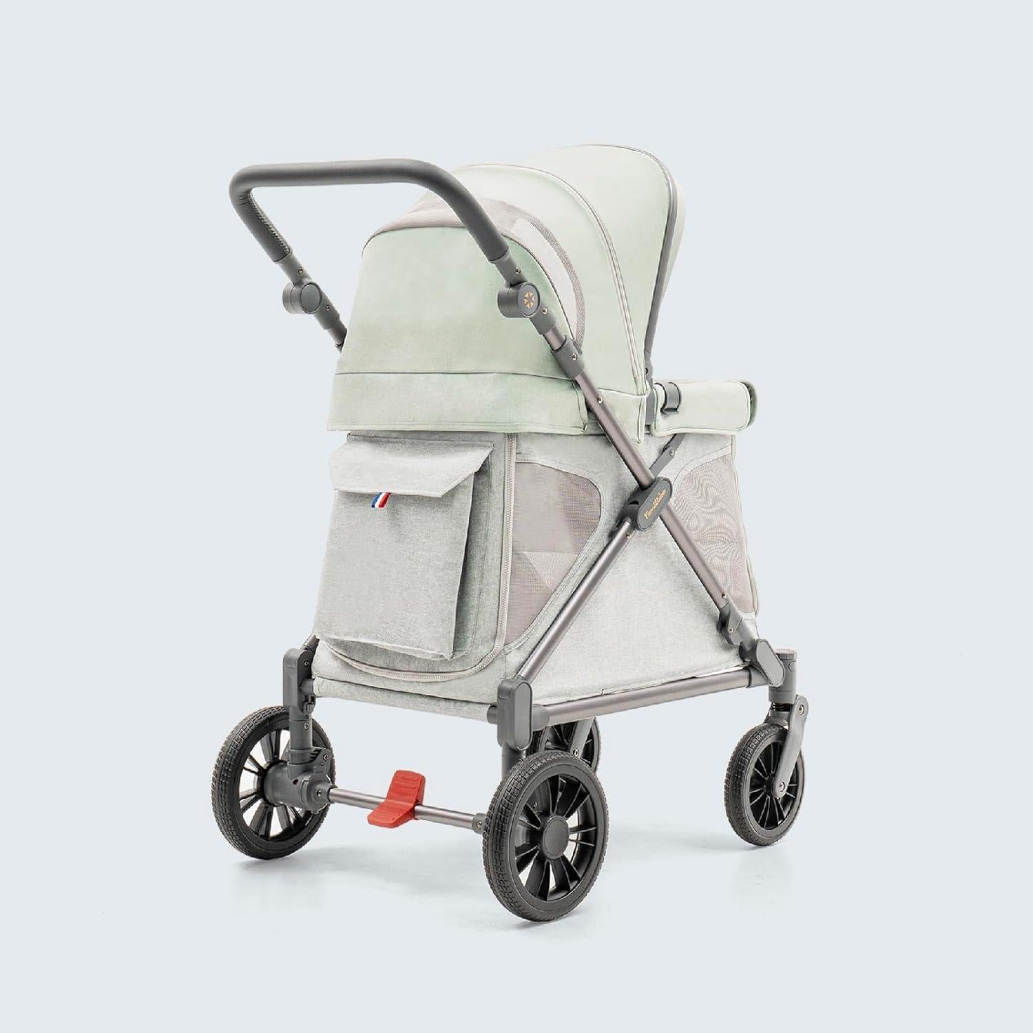 Carro Multifuncional Familidoo Q1 Plegable 10 kg Verde Salvia