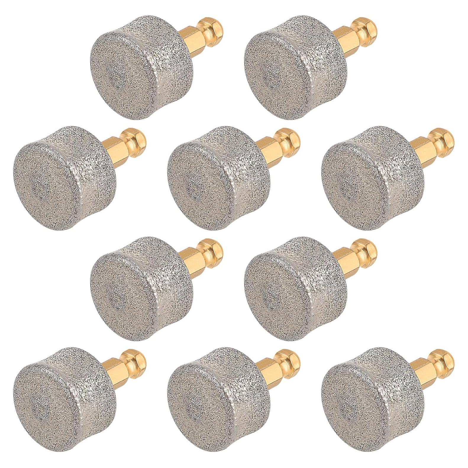 Cabezas de Repuesto para Molinillo de Uñas de Perro Ipetboom - 10 Piezas de Punta de Diamante