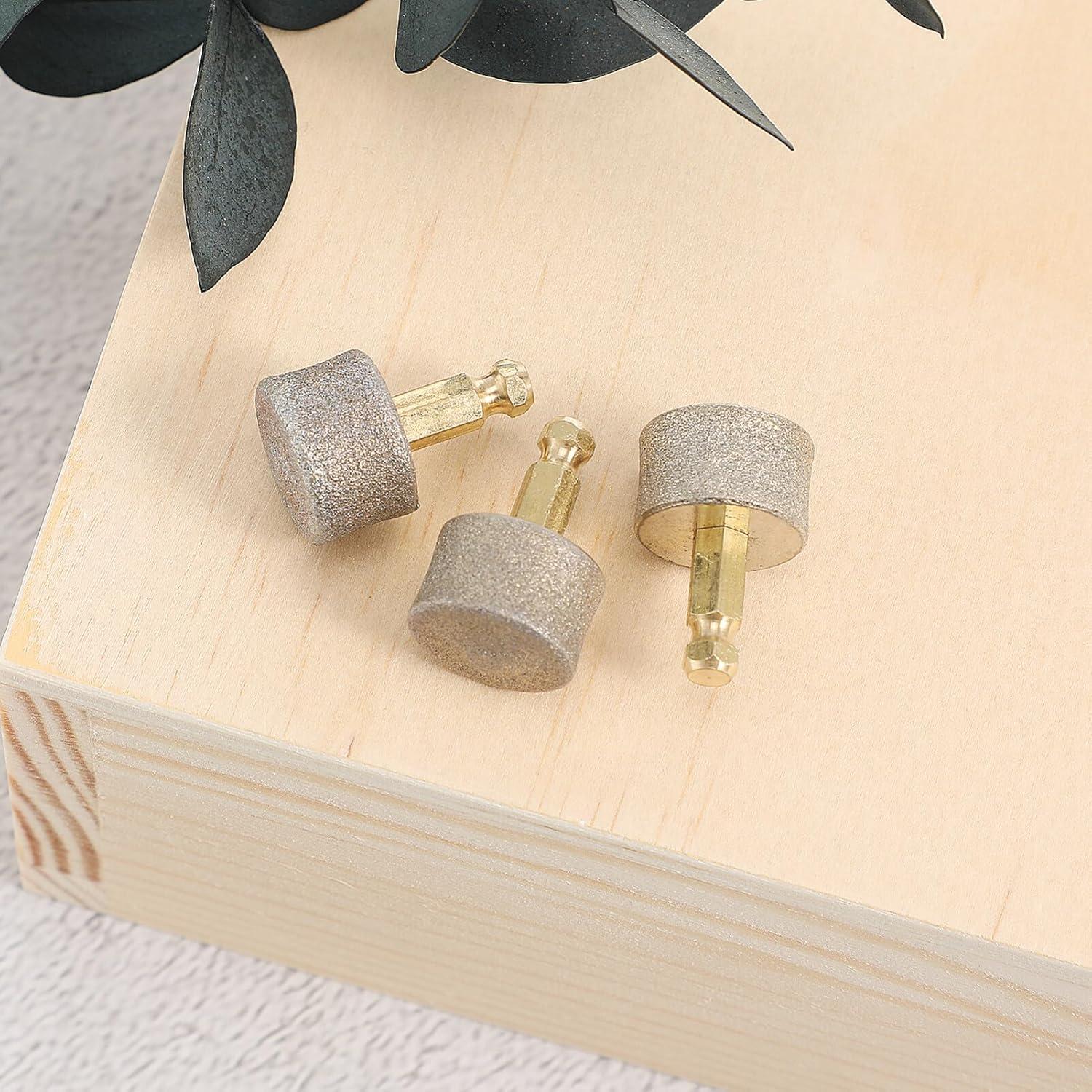 Cabezas de Repuesto para Molinillo de Uñas de Perro Ipetboom - 10 Piezas de Punta de Diamante