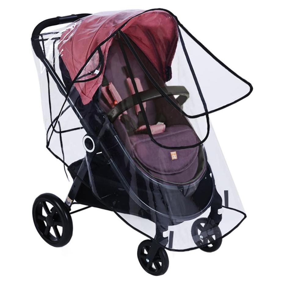 Cubierta de Lluvia Universal para Cochecito EVA Transparente