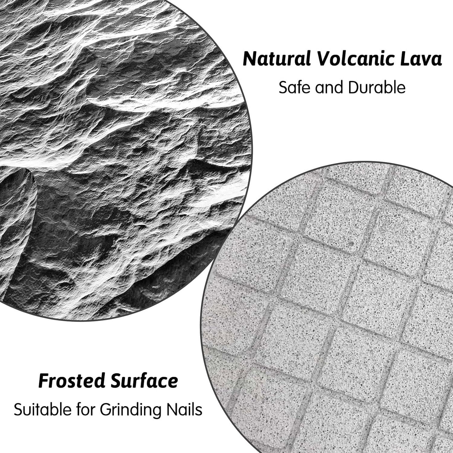 Almohadillas para Rascar Conejos Hamiledyi - 4 Piezas de Piedra Lava