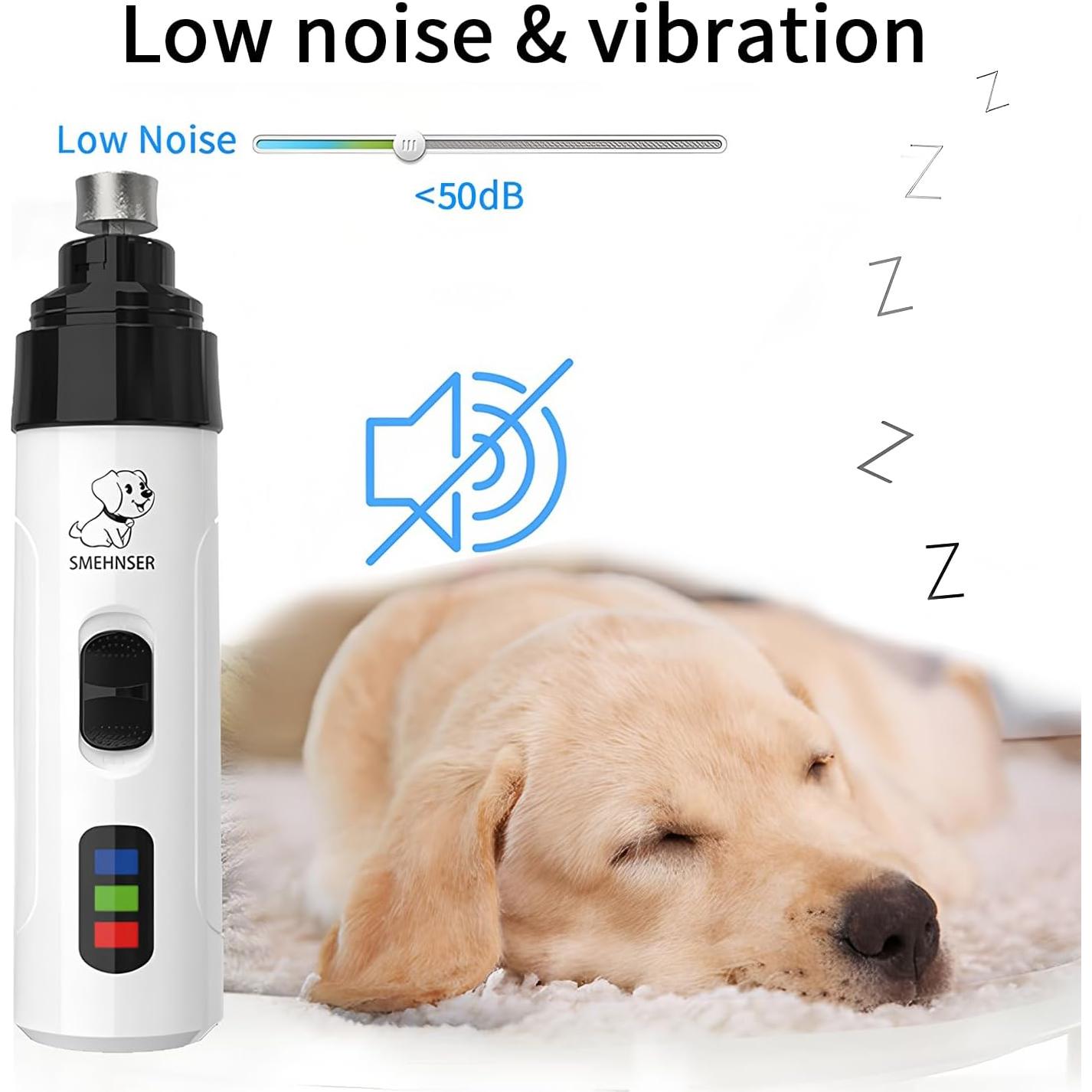 Mina de Uñas Eléctrica Genérico HY001 para Perros y Gatos