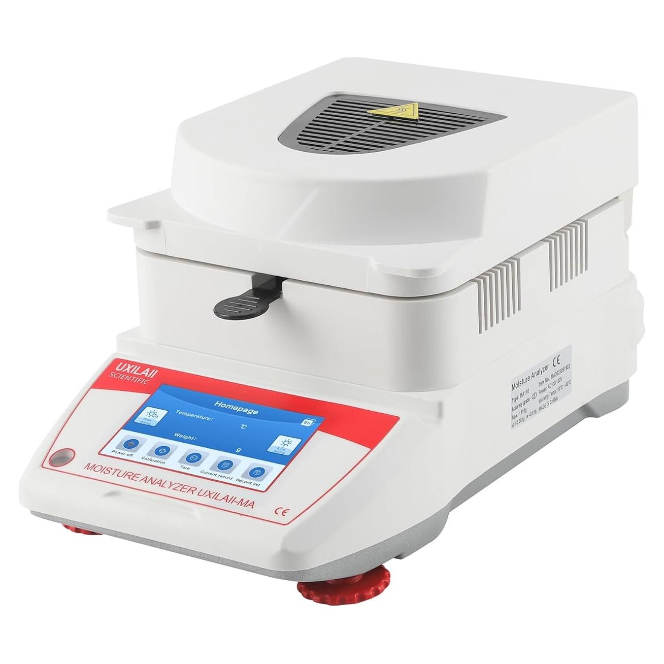 Analizador de Humedad UXILAII 110g 0.001g Pantalla Táctil