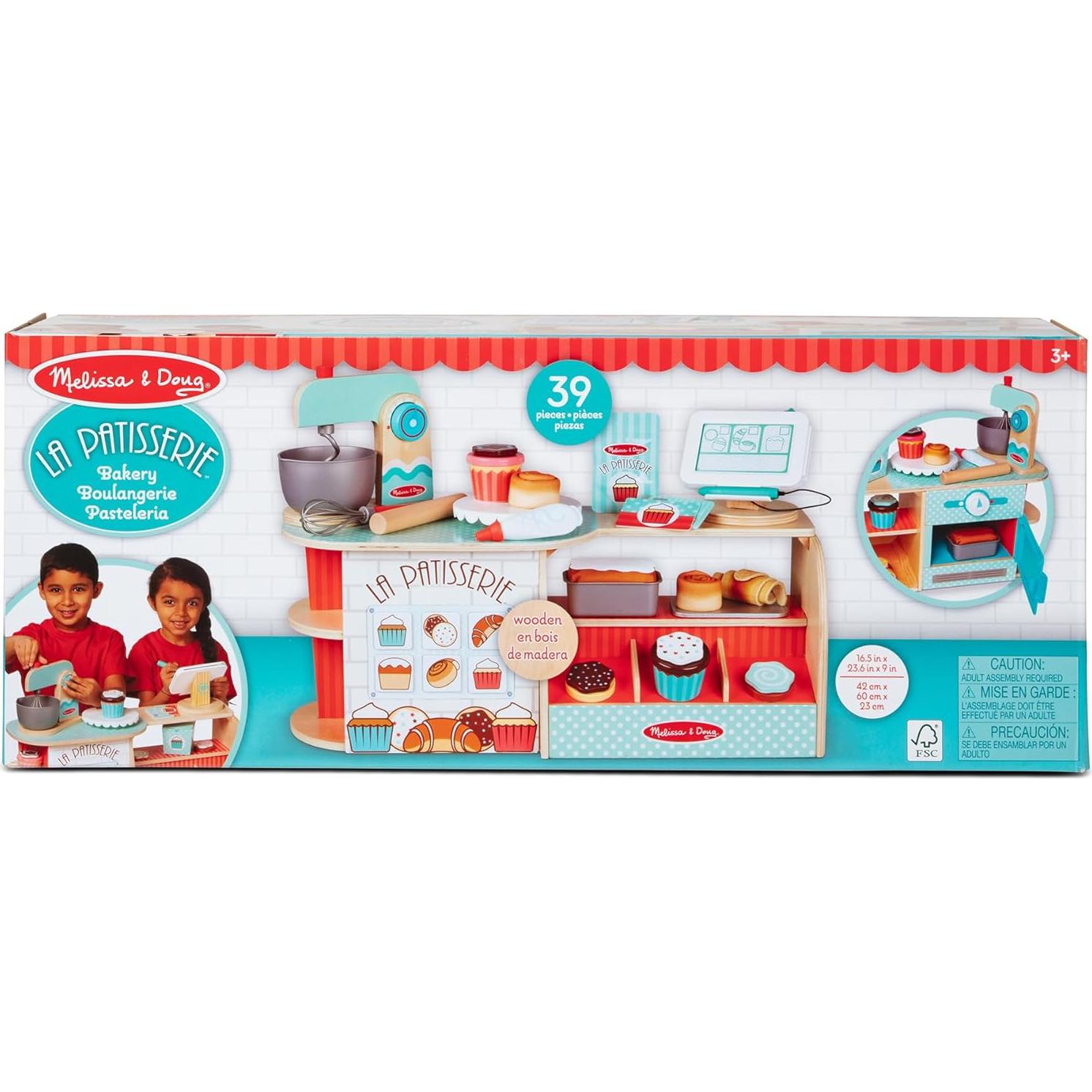 Panadería de Madera Melissa & Doug 39 Piezas - Juego de Rol