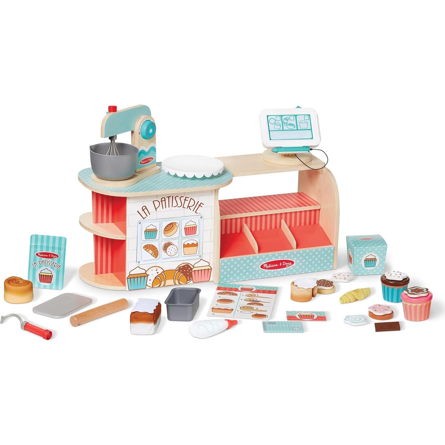 Panadería de Madera Melissa & Doug 39 Piezas - Juego de Rol