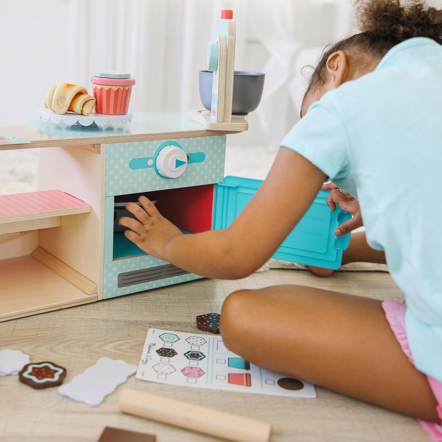 Panadería de Madera Melissa & Doug 39 Piezas - Juego de Rol