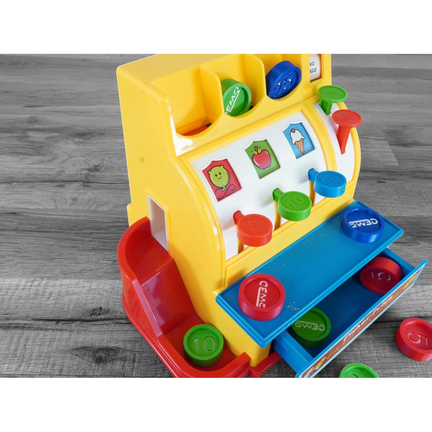 Monedas Ecológicas para Caja Registradora Fisher Price - 12 Piezas