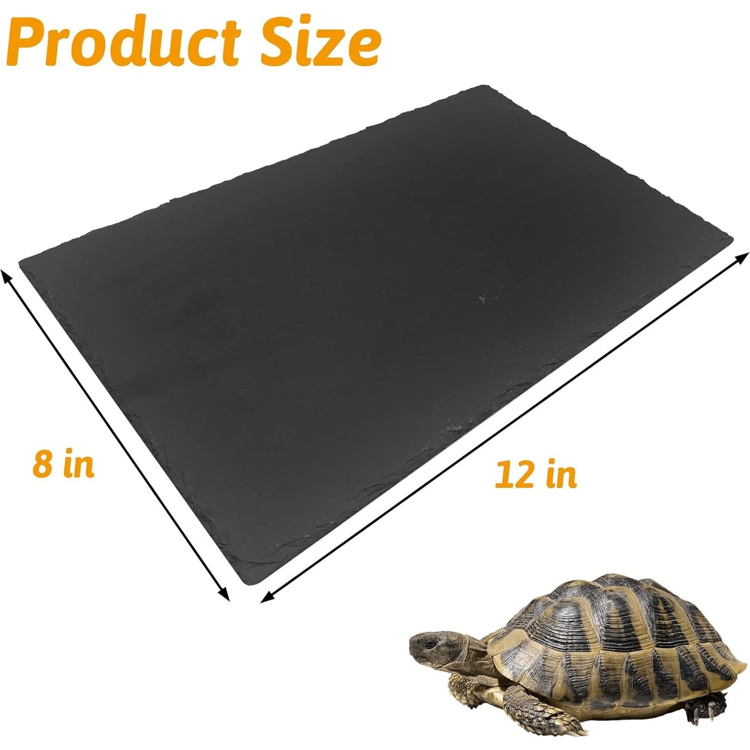 Plataforma de Sol para Tortugas Tfwadmx 2Pcs 30x20cm