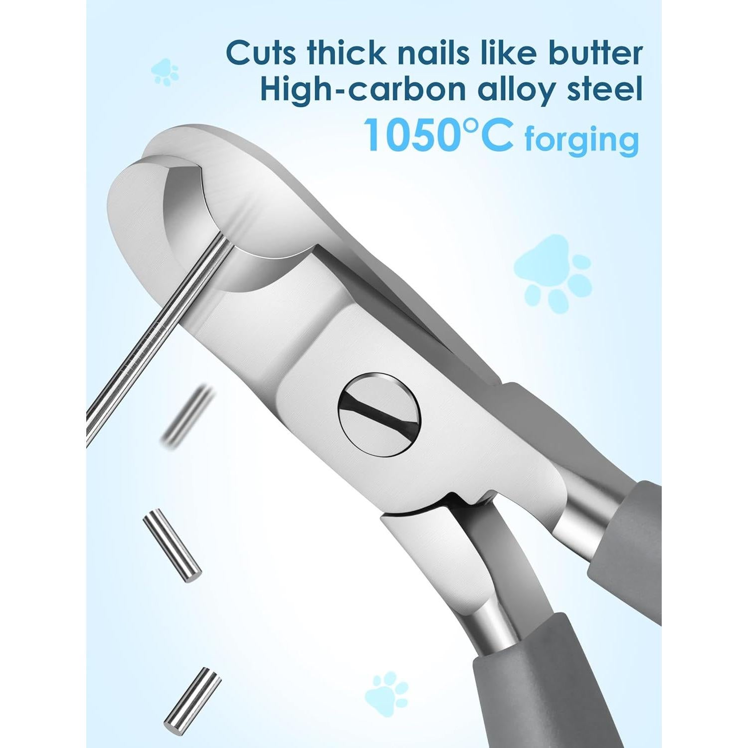 Cortauñas Profesional para Perros Heouvo - Acero Afilado 1.14cm