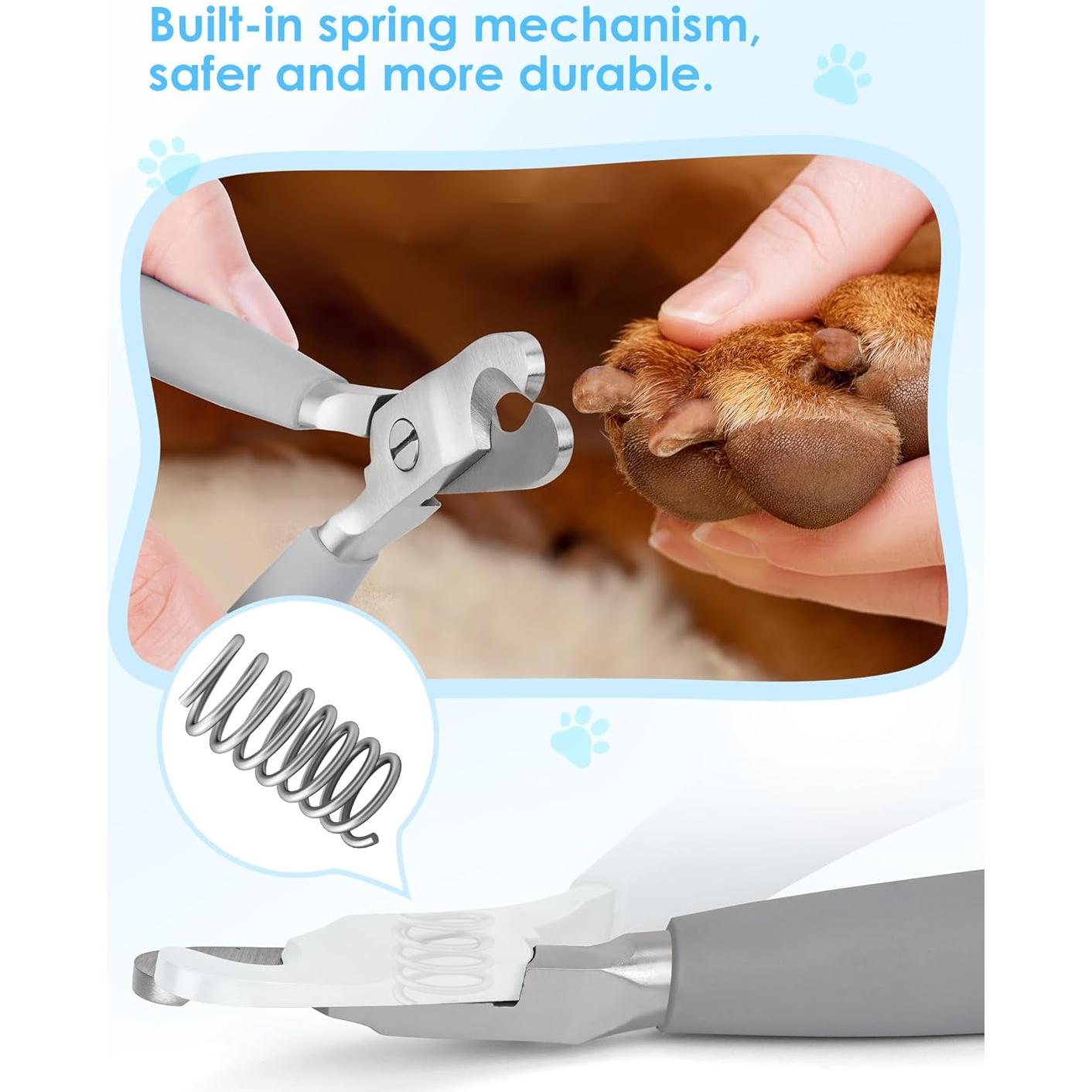 Cortauñas Profesional para Perros Heouvo - Acero Afilado 1.14cm