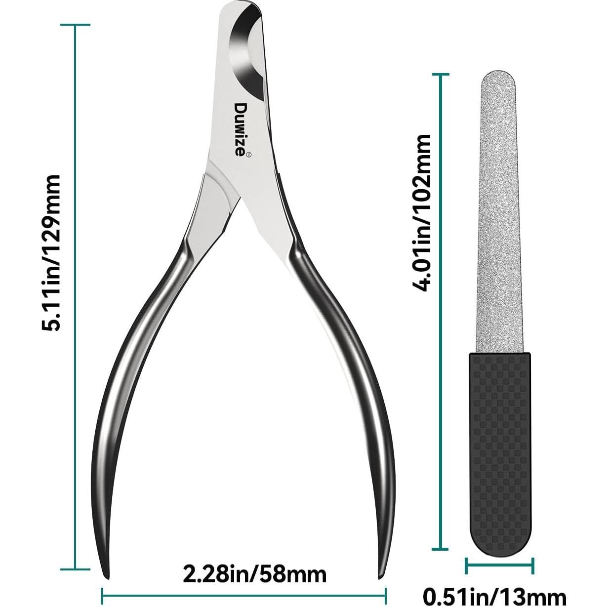 Cortauñas para Perros Duwize - Acero Inoxidable 31mm, Resorte
