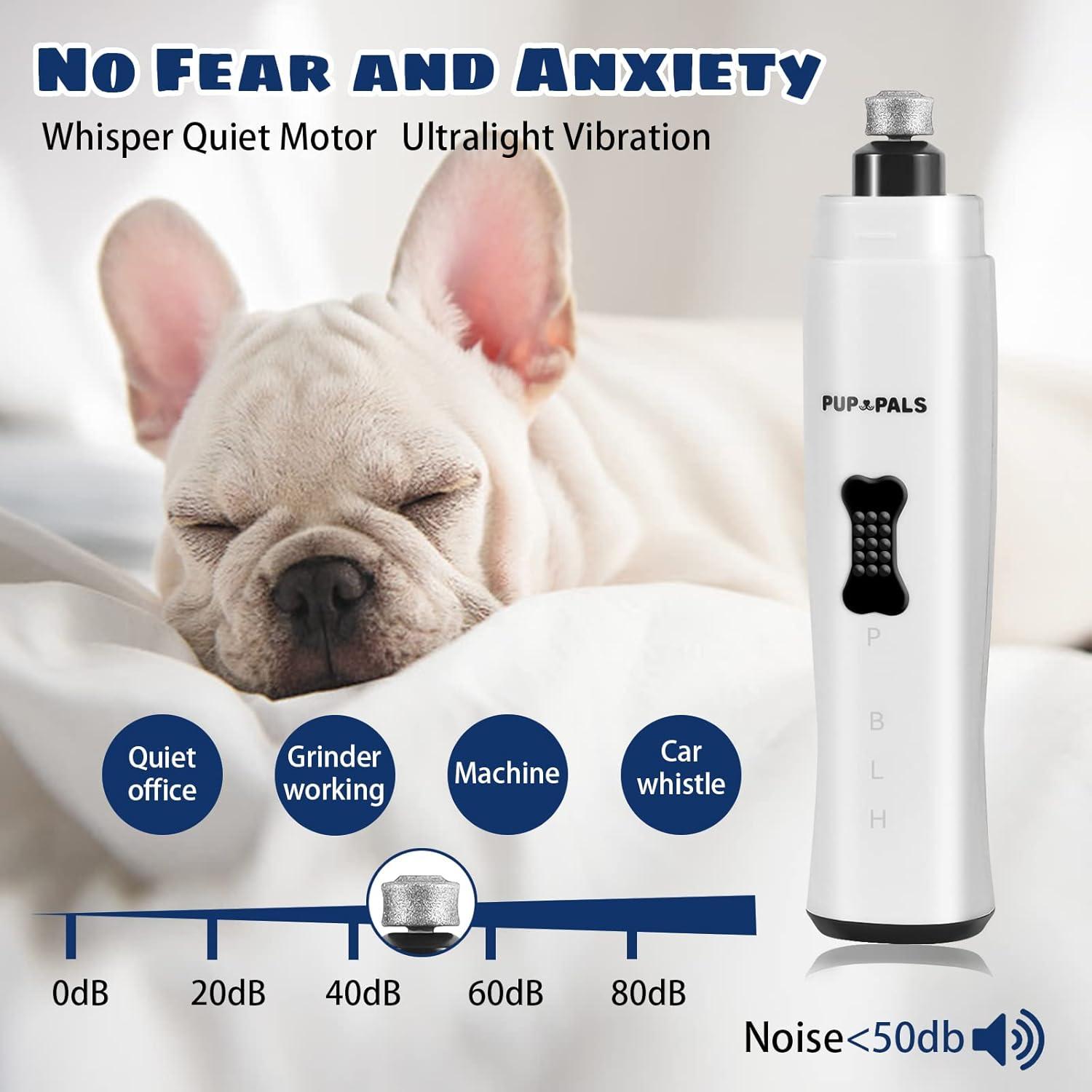 Mina de Uñas para Perros PUP PALS con 5 Luces LED y 2 Velocidades