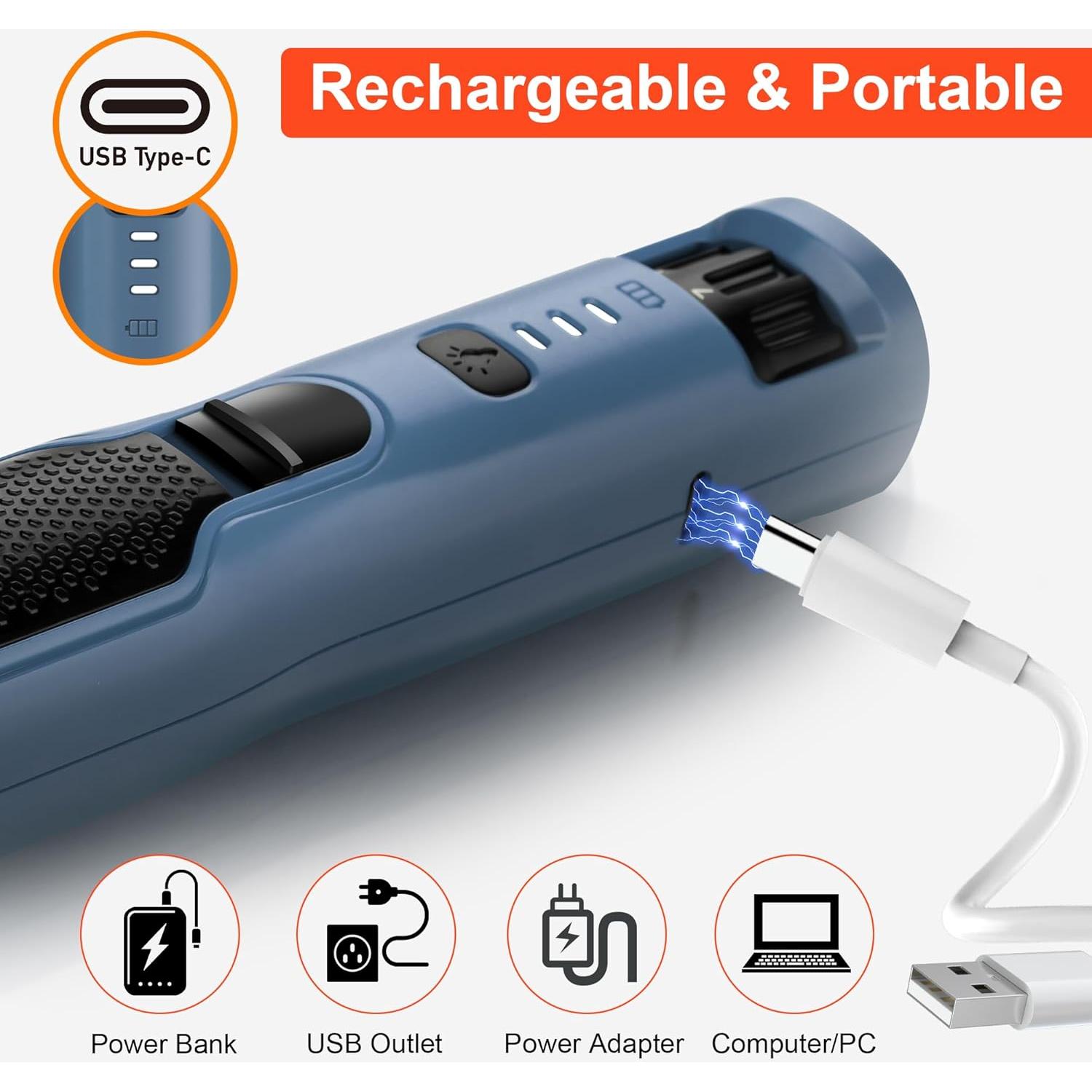 Cortador Eléctrico de Uñas para Perros y Gatos CATPICK 7 Velocidades