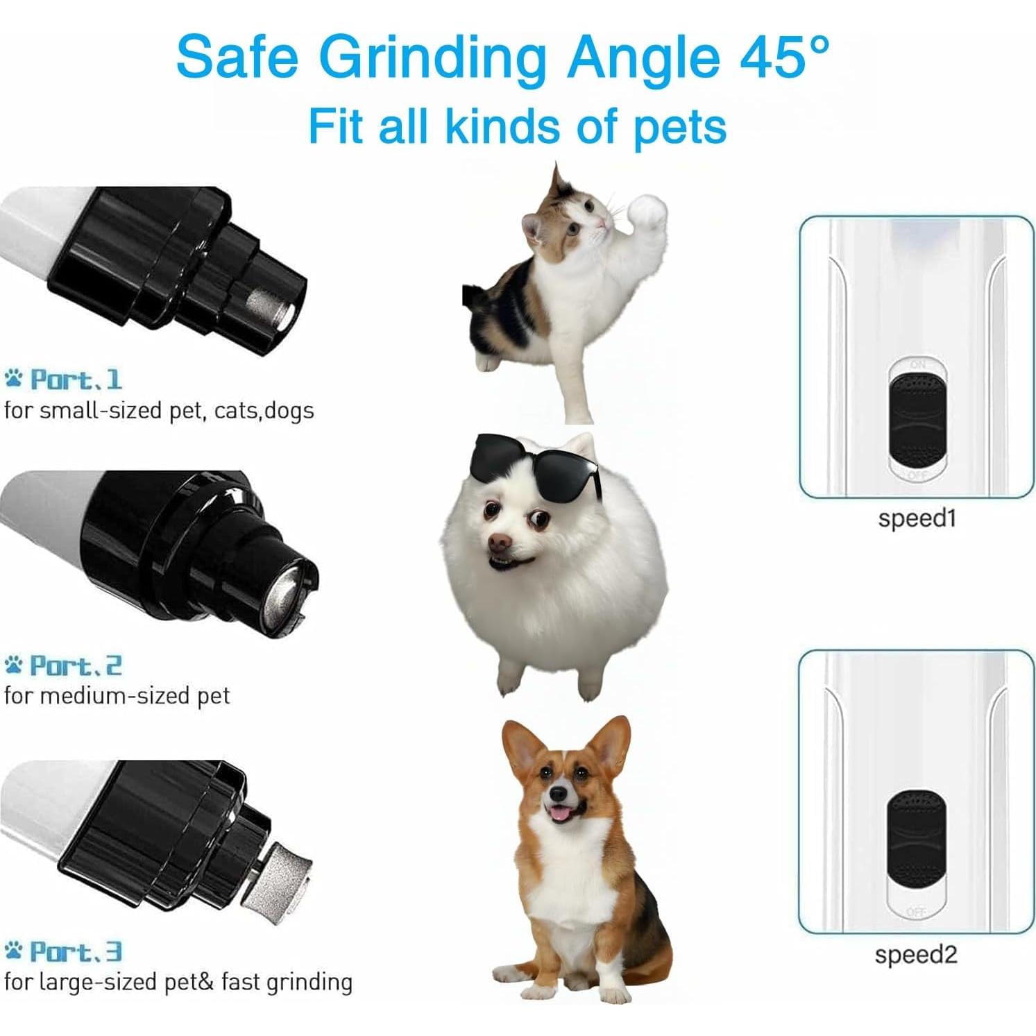 Cortador de Uñas Silencioso Pro MIHEMAOYI Recargable USB