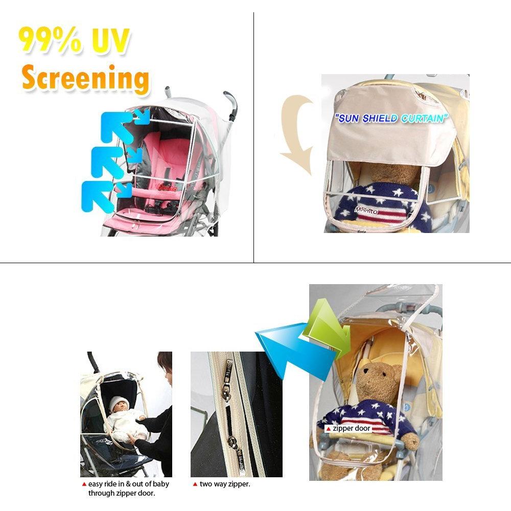 Cubierta para Cochecito Manito Essence - Protección Lluvia y Sol