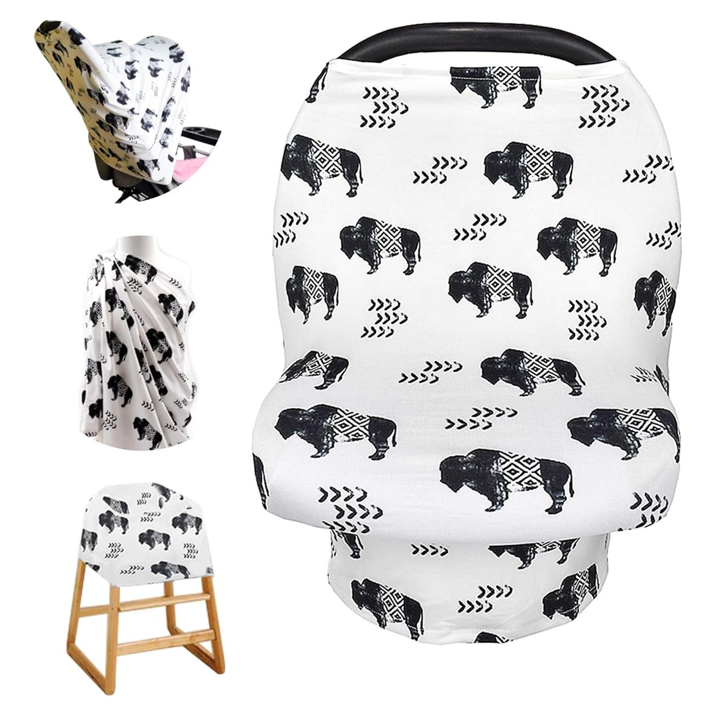 Cubre Asiento de Coche Buffalo para Bebés - Multiuso y Suave