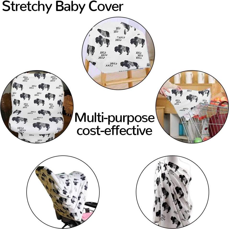 Cubre Asiento de Coche Buffalo para Bebés - Multiuso y Suave