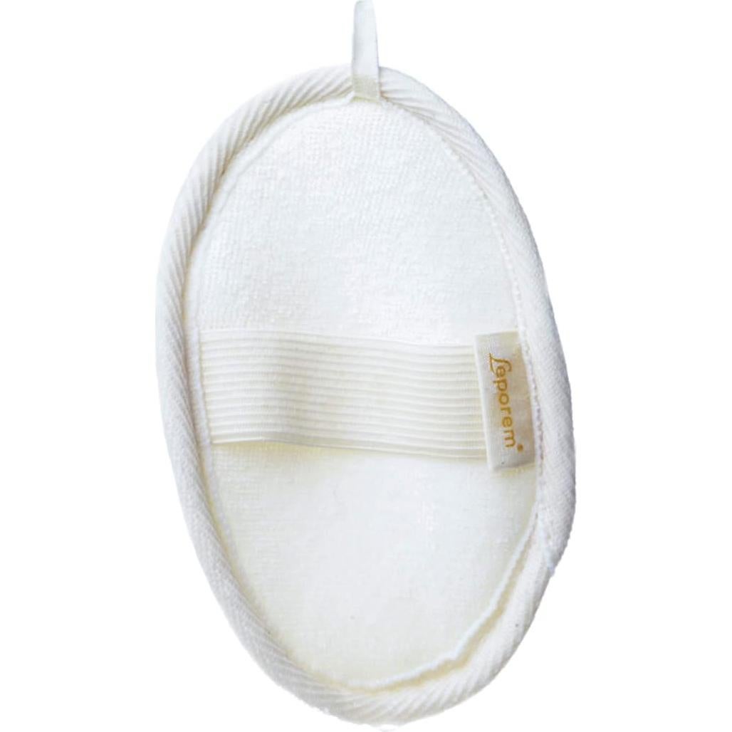 Paquete de 6 Almohadillas de Lufa Natural 15 cm - Leporem