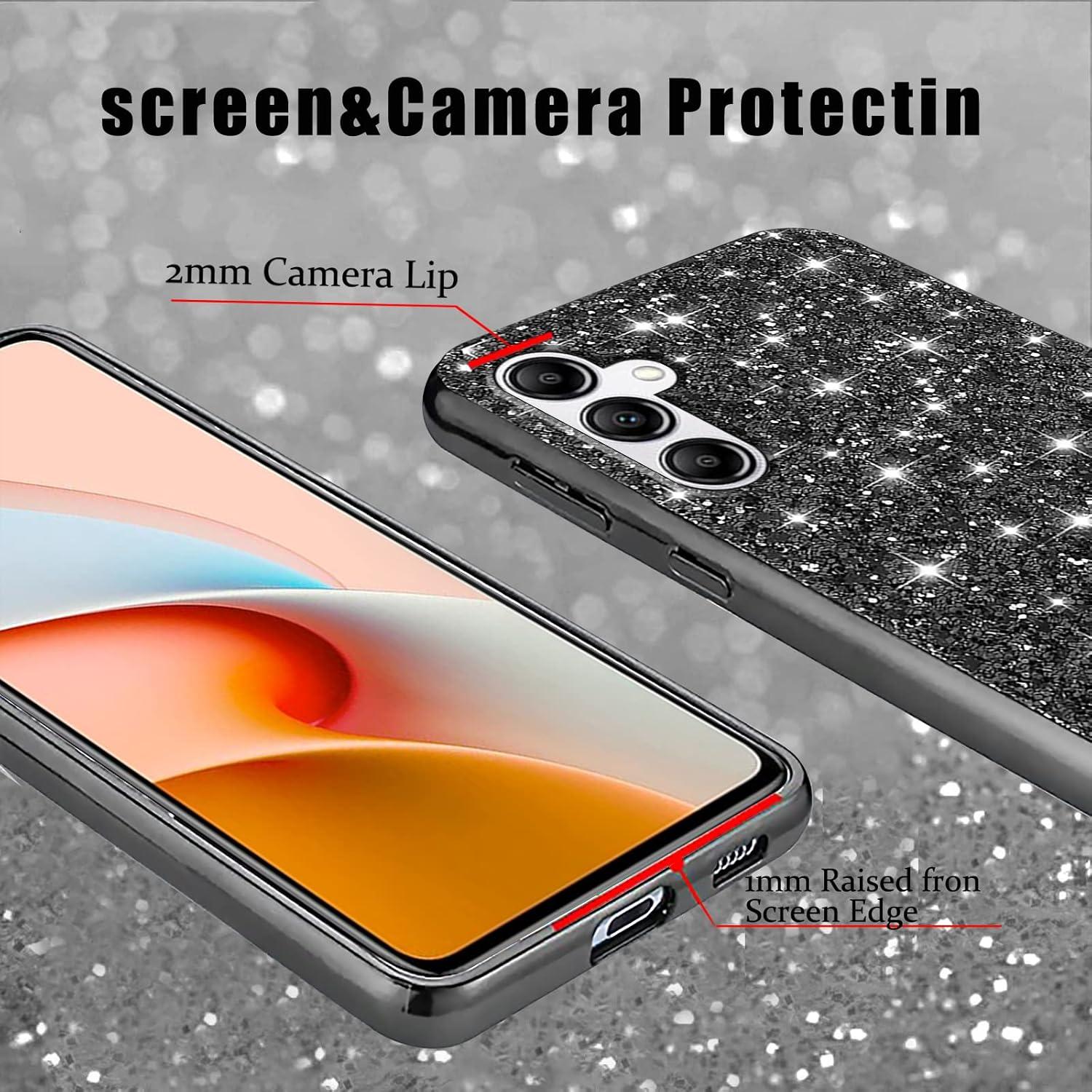 Funda a Prueba de Golpes Anlalish para Samsung A54 5G - Negro