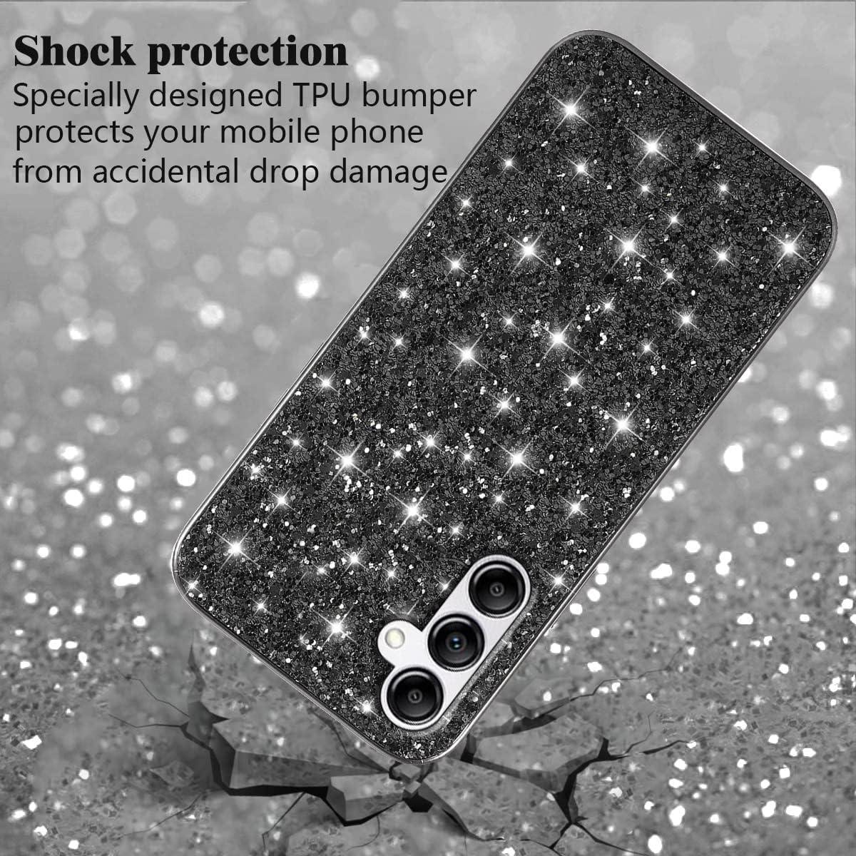 Funda a Prueba de Golpes Anlalish para Samsung A54 5G - Negro