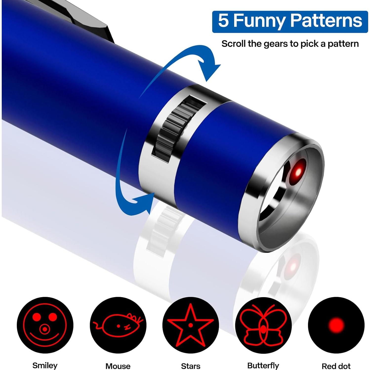 Juguete Interactivo para Gatos MeliInma Puntero LED Recargable