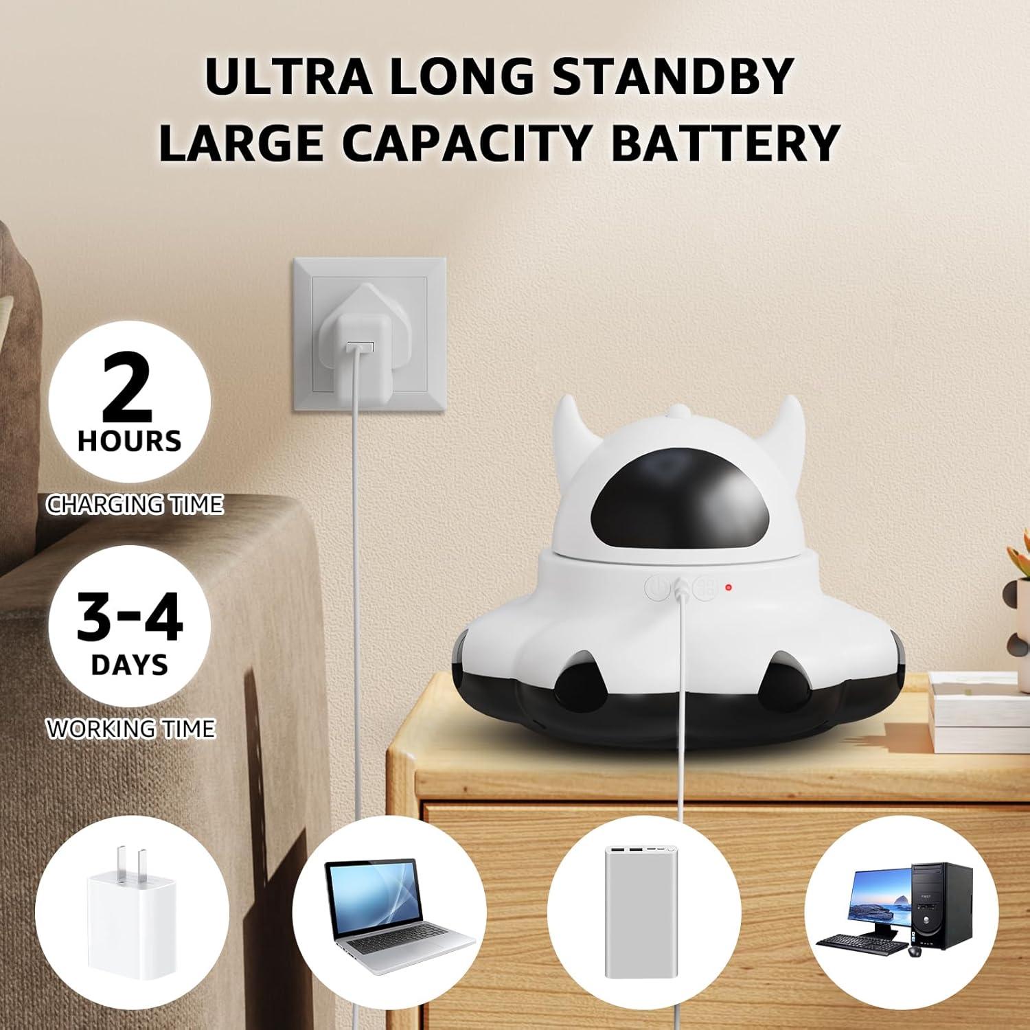 Juguete láser para gatos MIKK 2 en 1 con plumas y control remoto