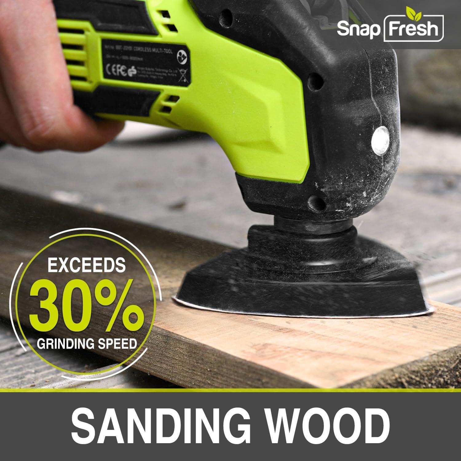 SnapFresh Herramienta Oscilante Inalámbrica 20V 6 Velocidades