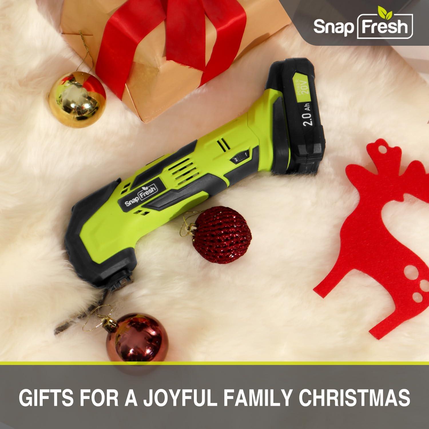 SnapFresh Herramienta Oscilante Inalámbrica 20V 6 Velocidades