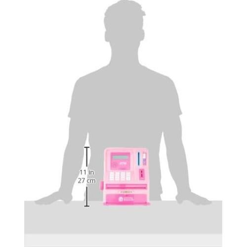 Cajero Automático Educativo Recursos de Aprendizaje Rosa 32 Piezas