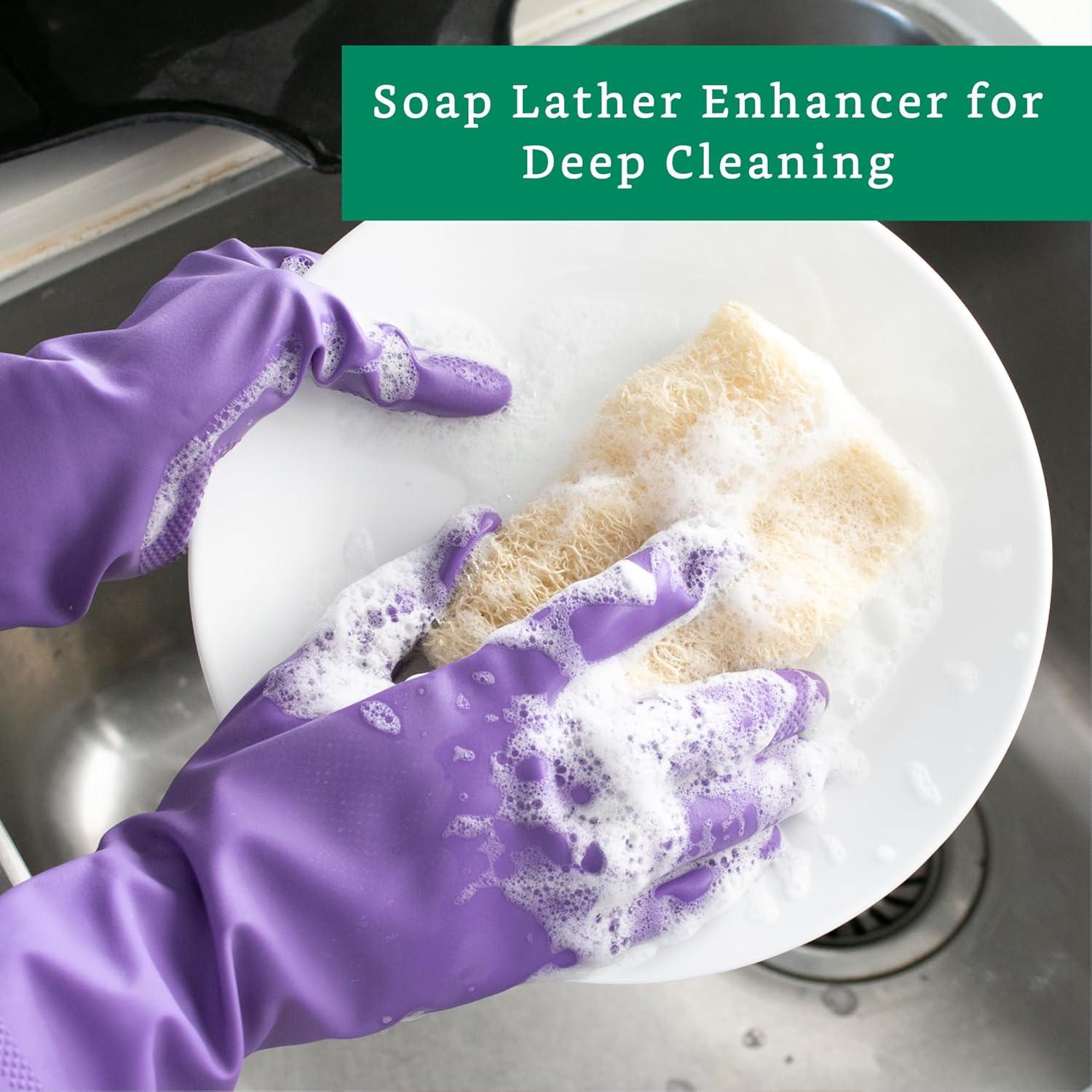 Esponjas de Lufa Natural LooLife para Cocina - Paquete de 10