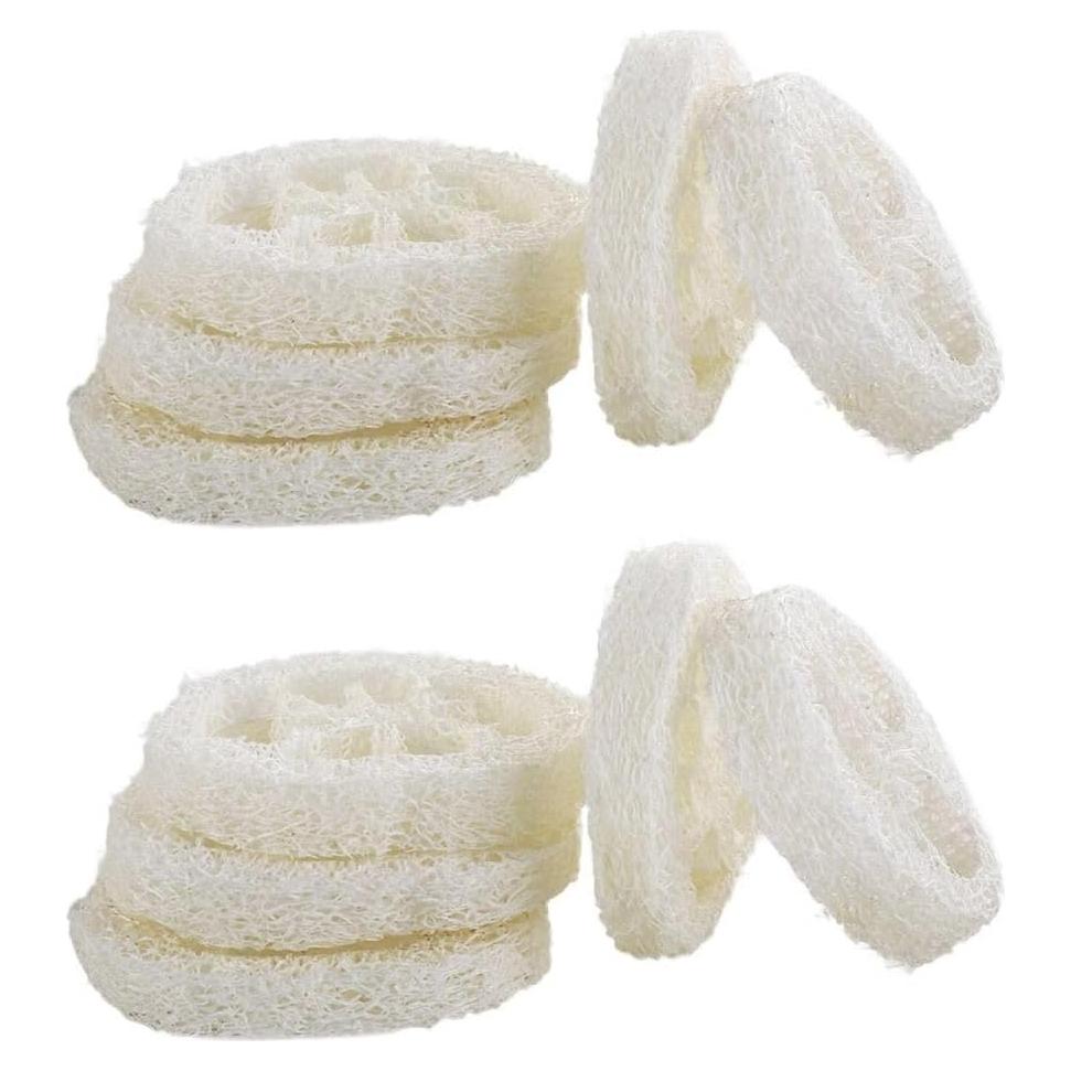 10 Rodajas de Luffa Natural Kopida para Jabón Exfoliante