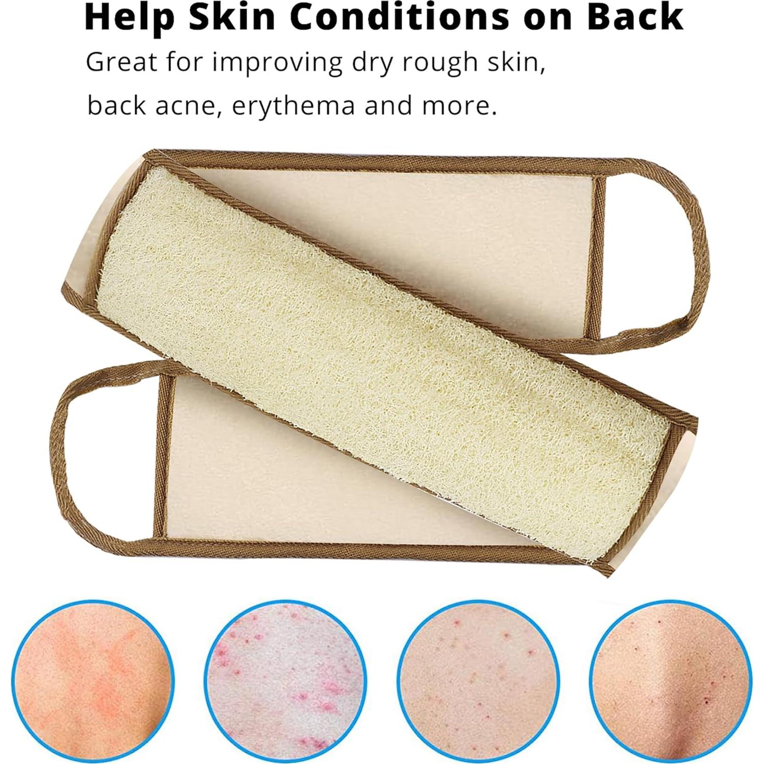 Exfoliante de Espalda de Lufa Natural METLUCK 127 cm