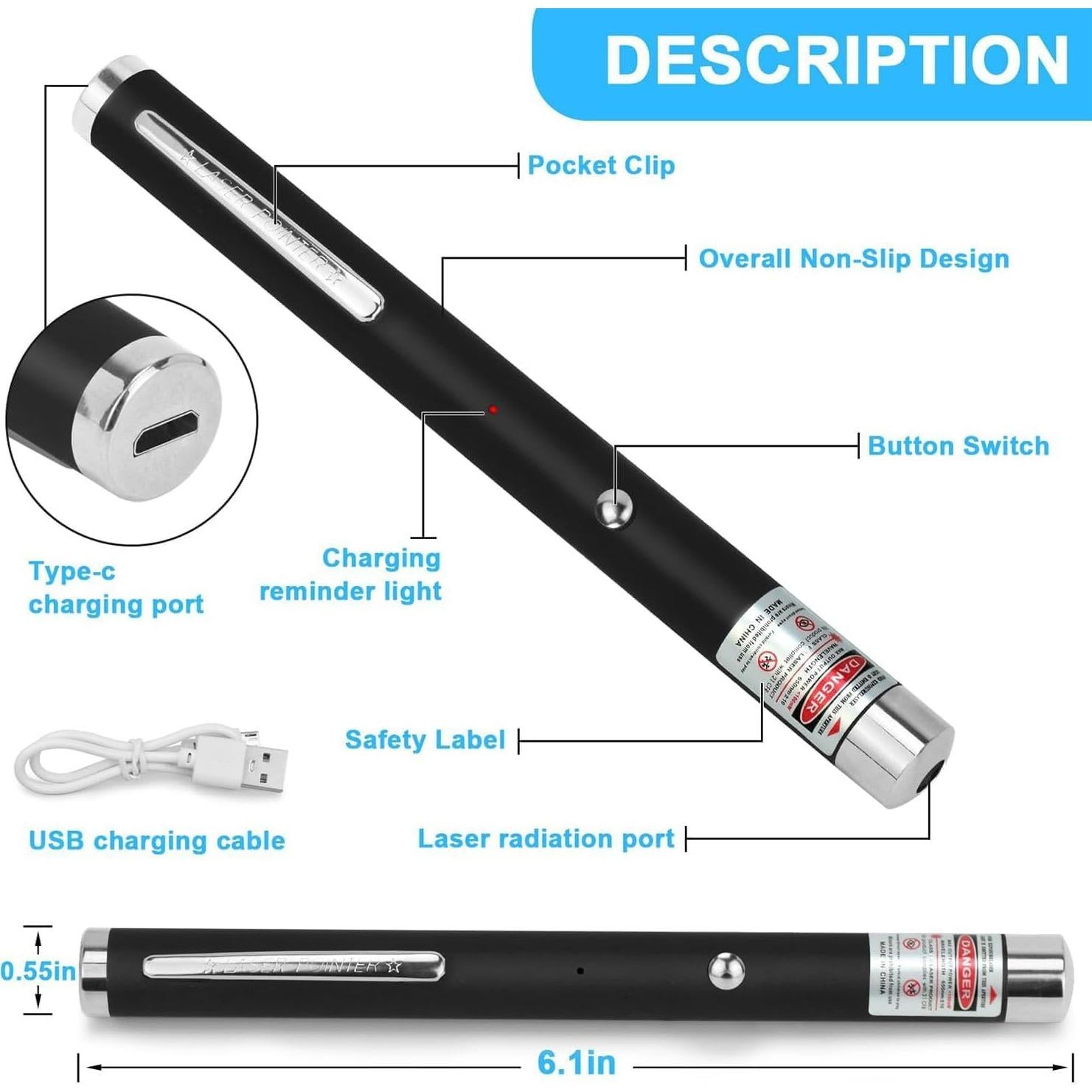 Juguete Interactivo para Gatos USB Recargable Verde 2158