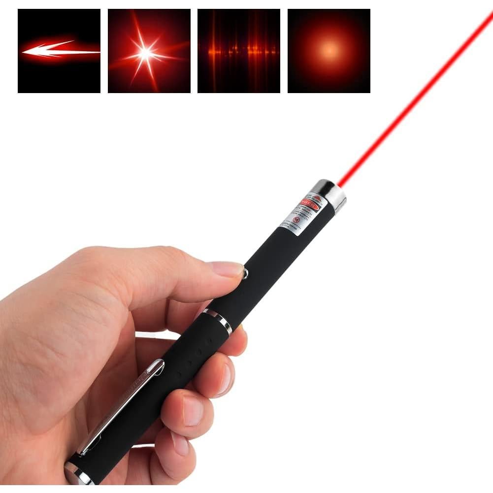 Puntero Láser Interactivo para Gatos y Perros - 3 Pcs - Rojo, Verde, Púrpura