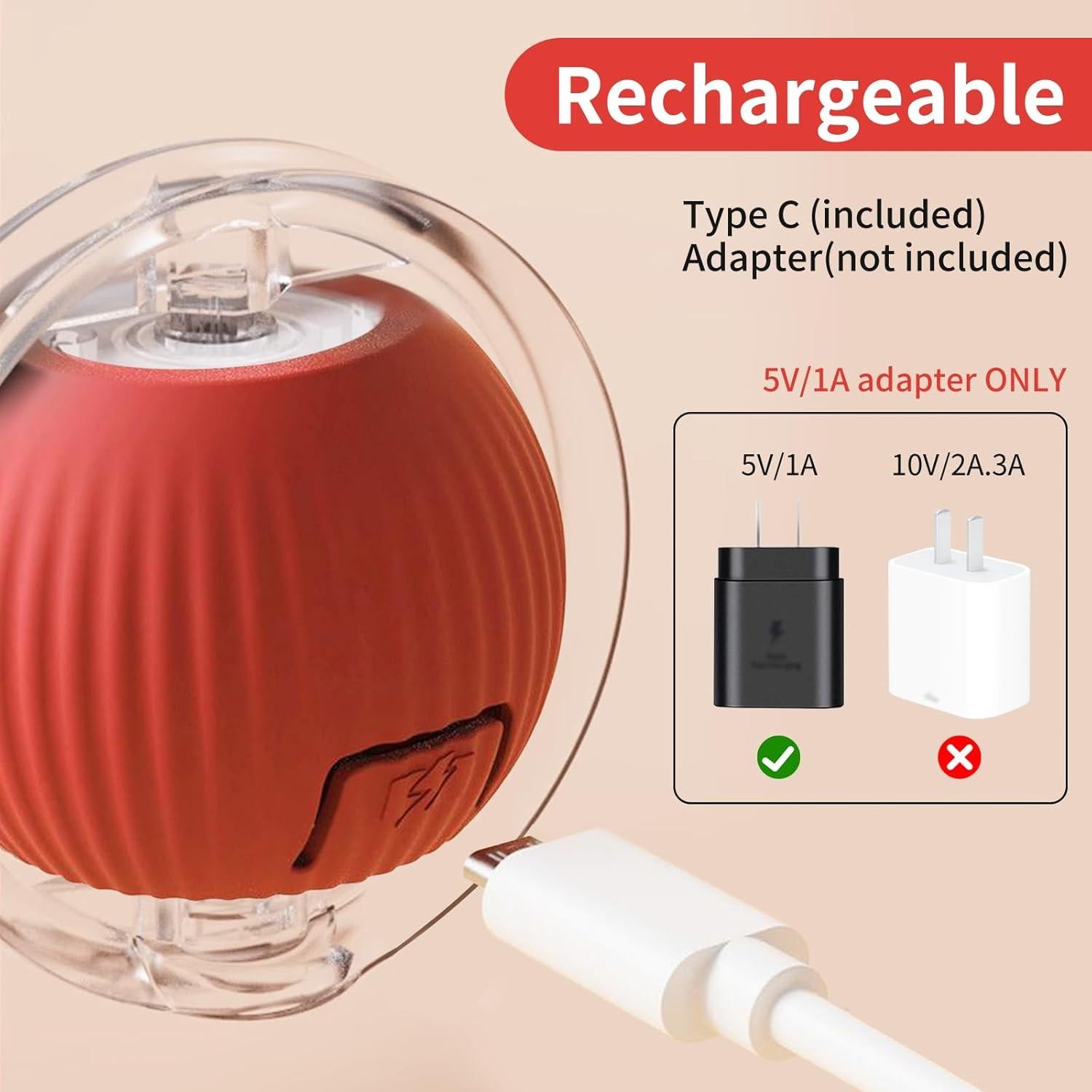 Juguete Interactivo para Gatos JLDVP con Bola y Pluma 3-en-1