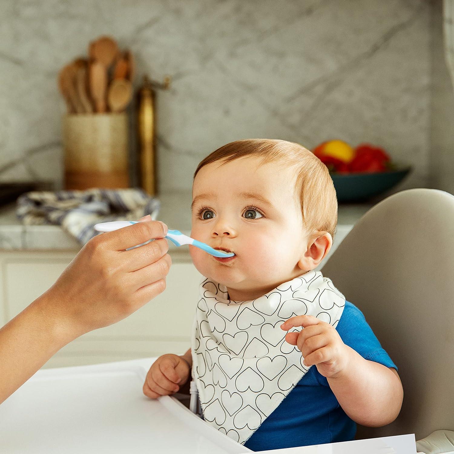 Cucharas para Bebé Munchkin Soft Tip, Paquete de 12 Sin BPA