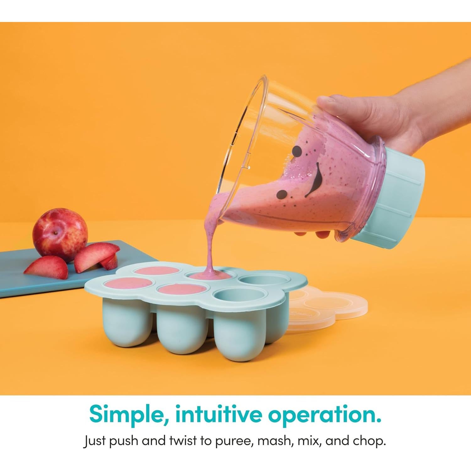 Sistema de Preparación de Comida para Bebés NutriBullet NBY-50100 900ml