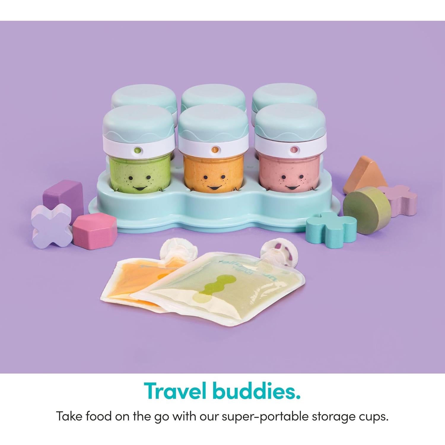 Sistema de Preparación de Comida para Bebés NutriBullet NBY-50100 900ml