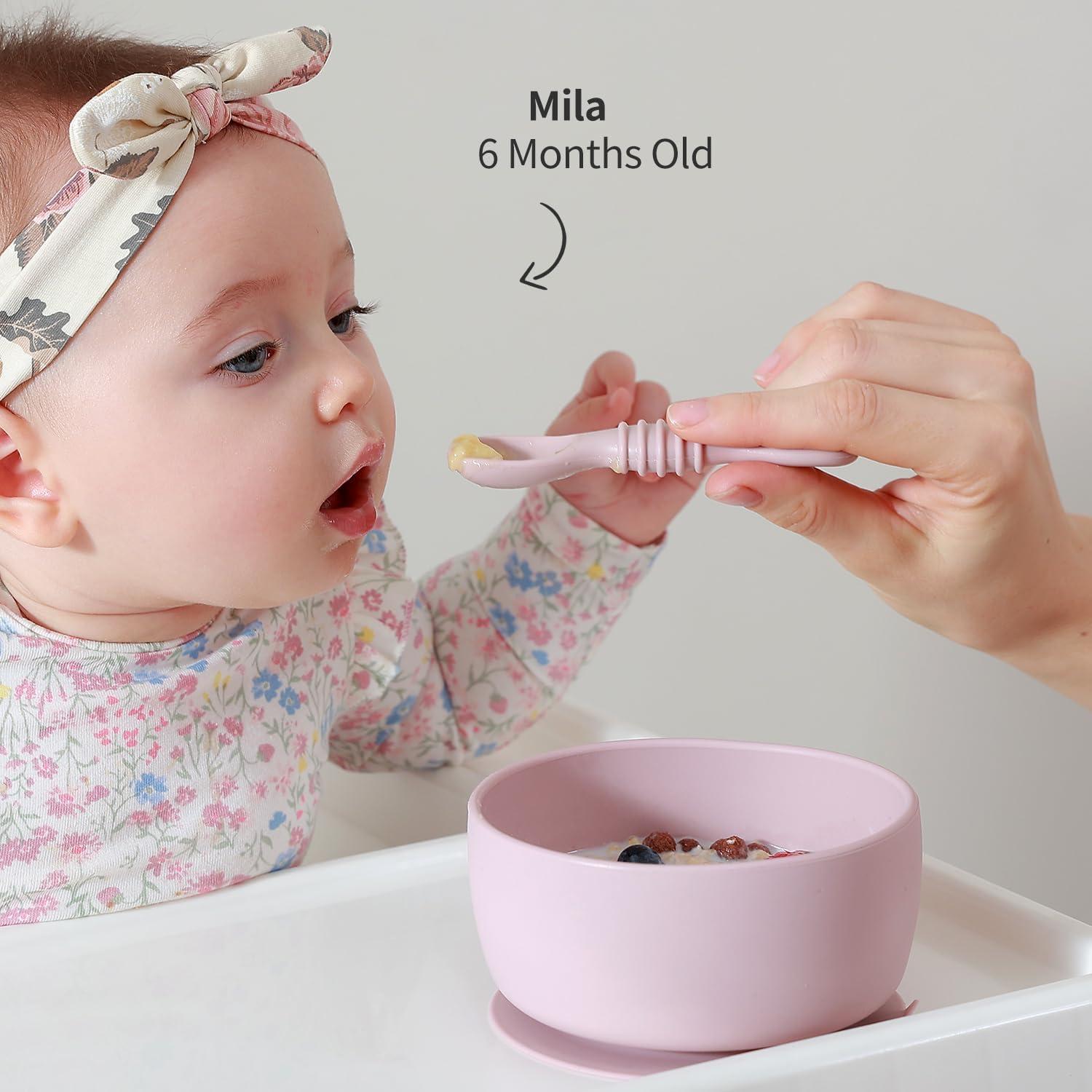 Conjunto de Alimentación SAMiGO: Tazón con Succión y Cuchara