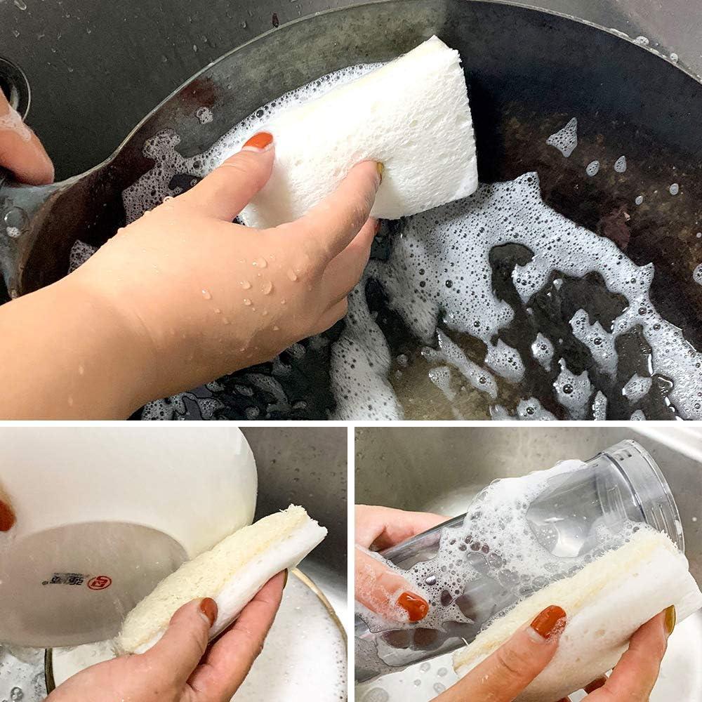 Esponjas de Cocina Ecológicas WANGDA.G 6PCS Biodegradables