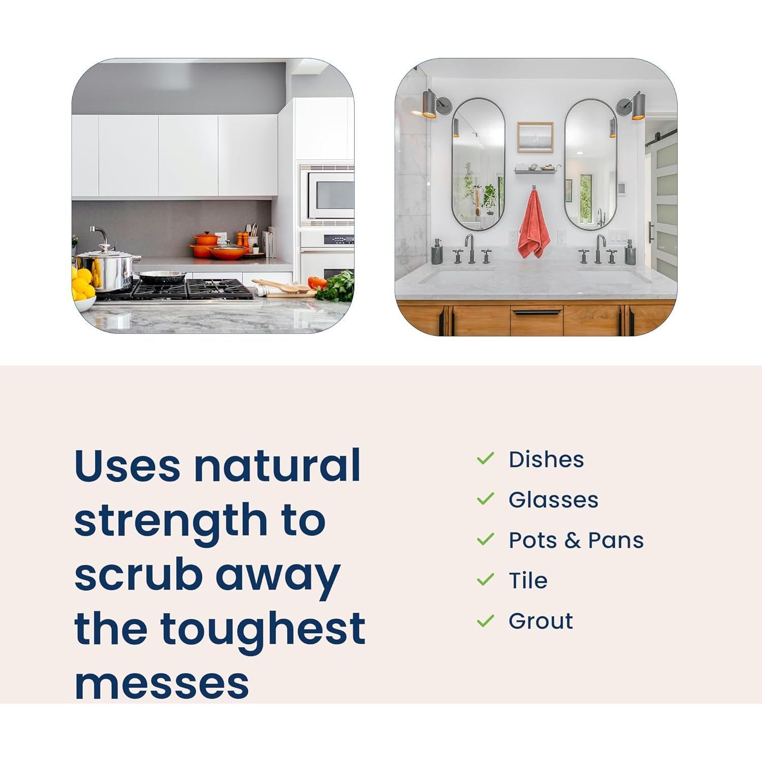 Esponjas de Limpieza Natural Truly Free - Luffa Orgánica 3 Unidades