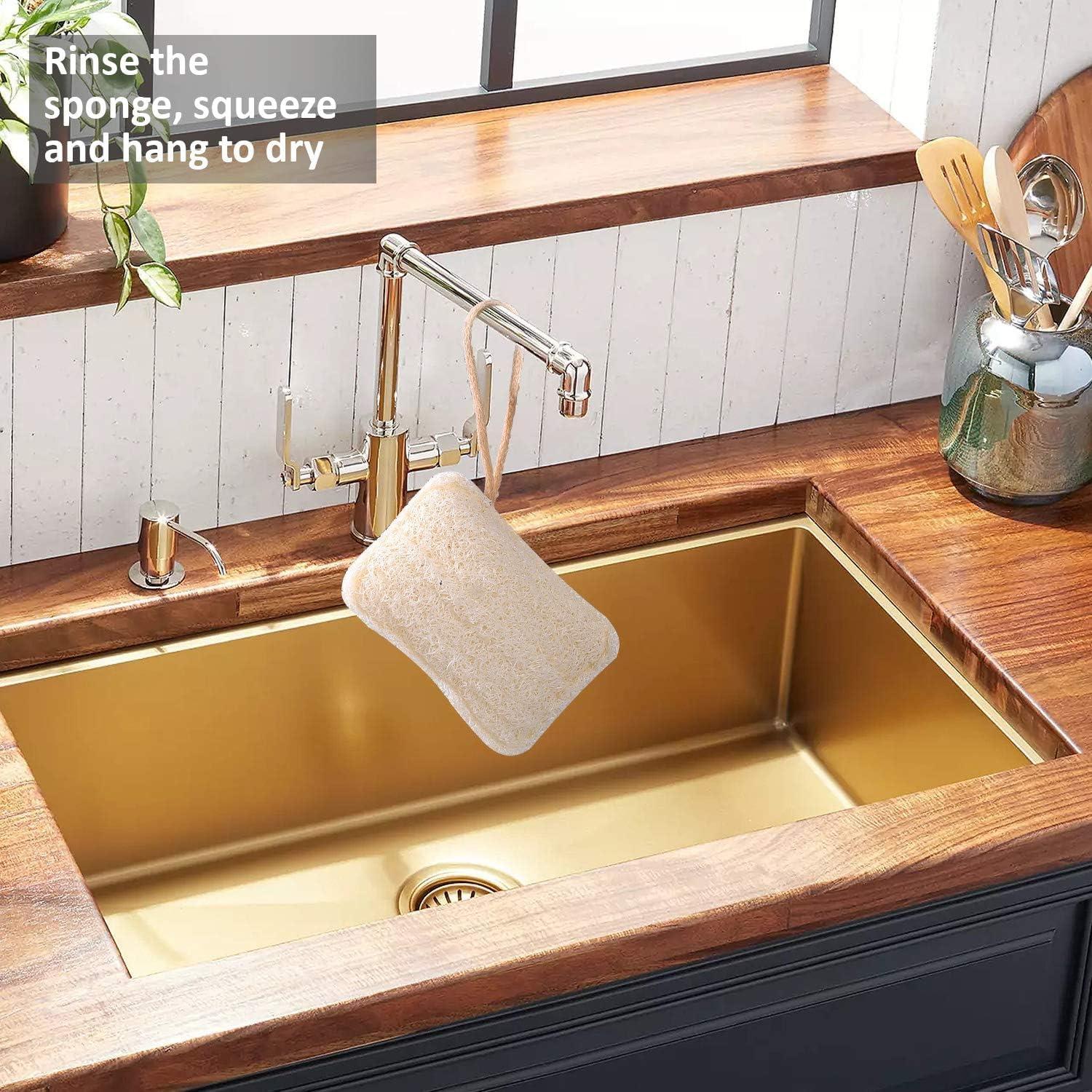 Esponjas de Lavar Platos Ecológicas Eplanita - 12 Unidades de Lufa