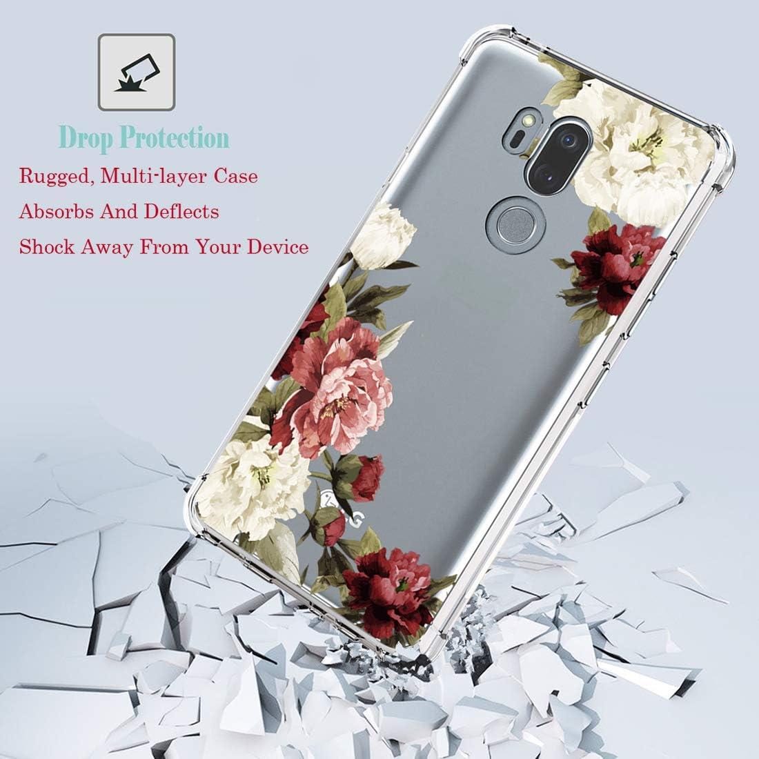 Funda TPU Floral Clara para LG G7 ThinQ - Protección Ligera