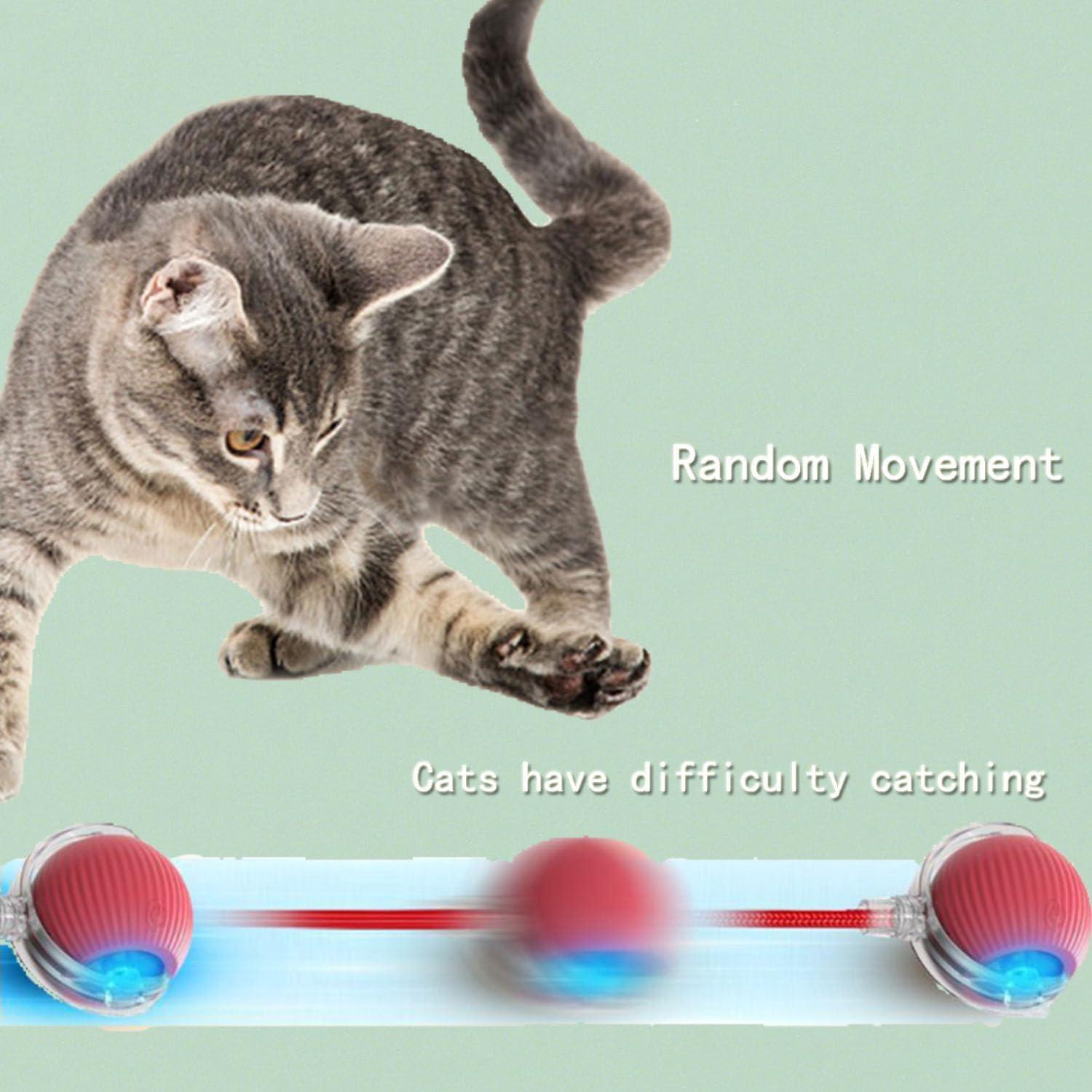 Juego Interactivo para Gatos Joyandu ZK-8 con Luz LED y 3 Modos