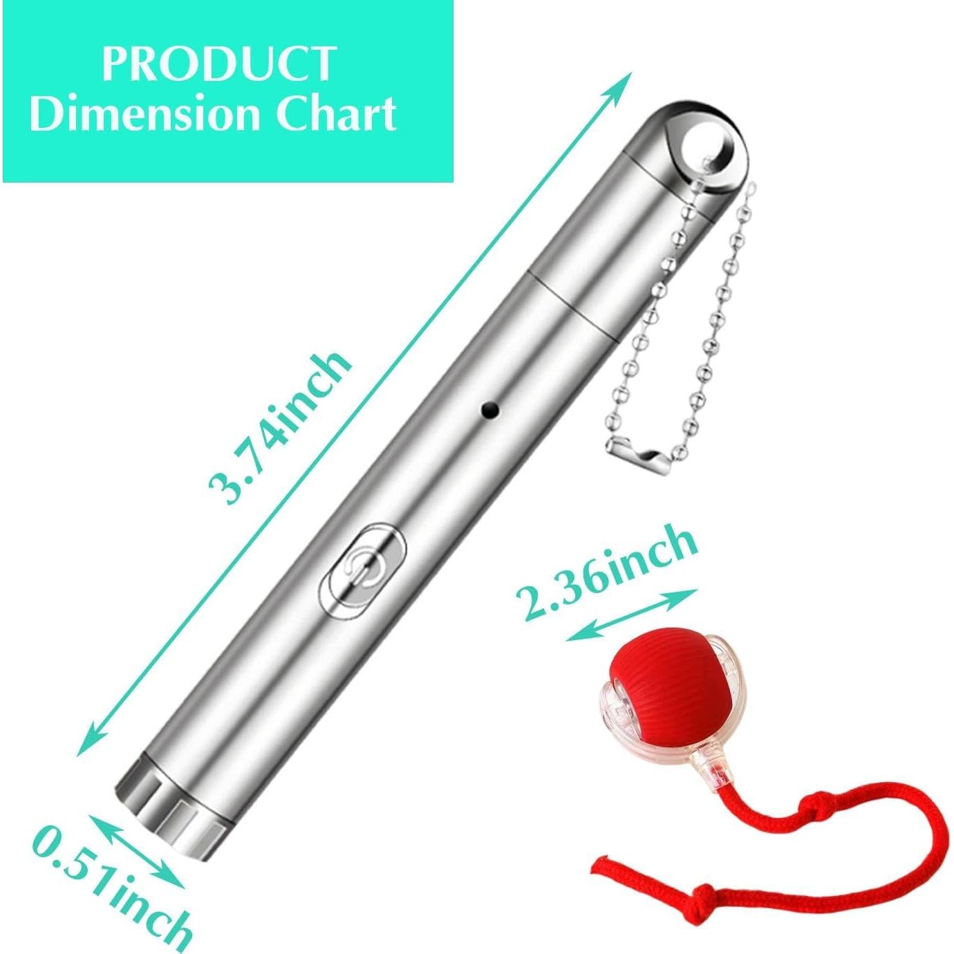 Juego Interactivo para Gatos Joyandu ZK-8 con Luz LED y 3 Modos