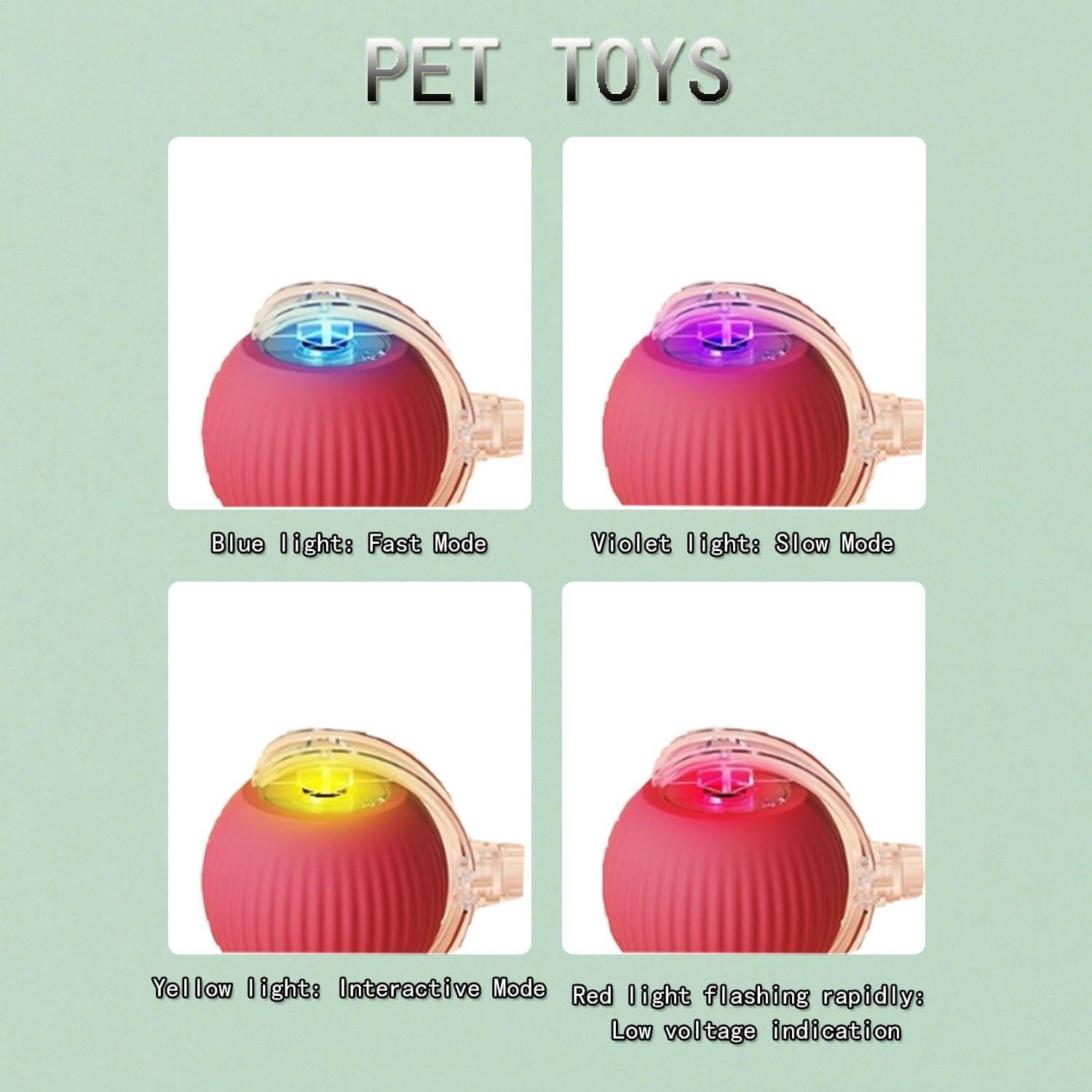 Juego Interactivo para Gatos Joyandu ZK-8 con Luz LED y 3 Modos